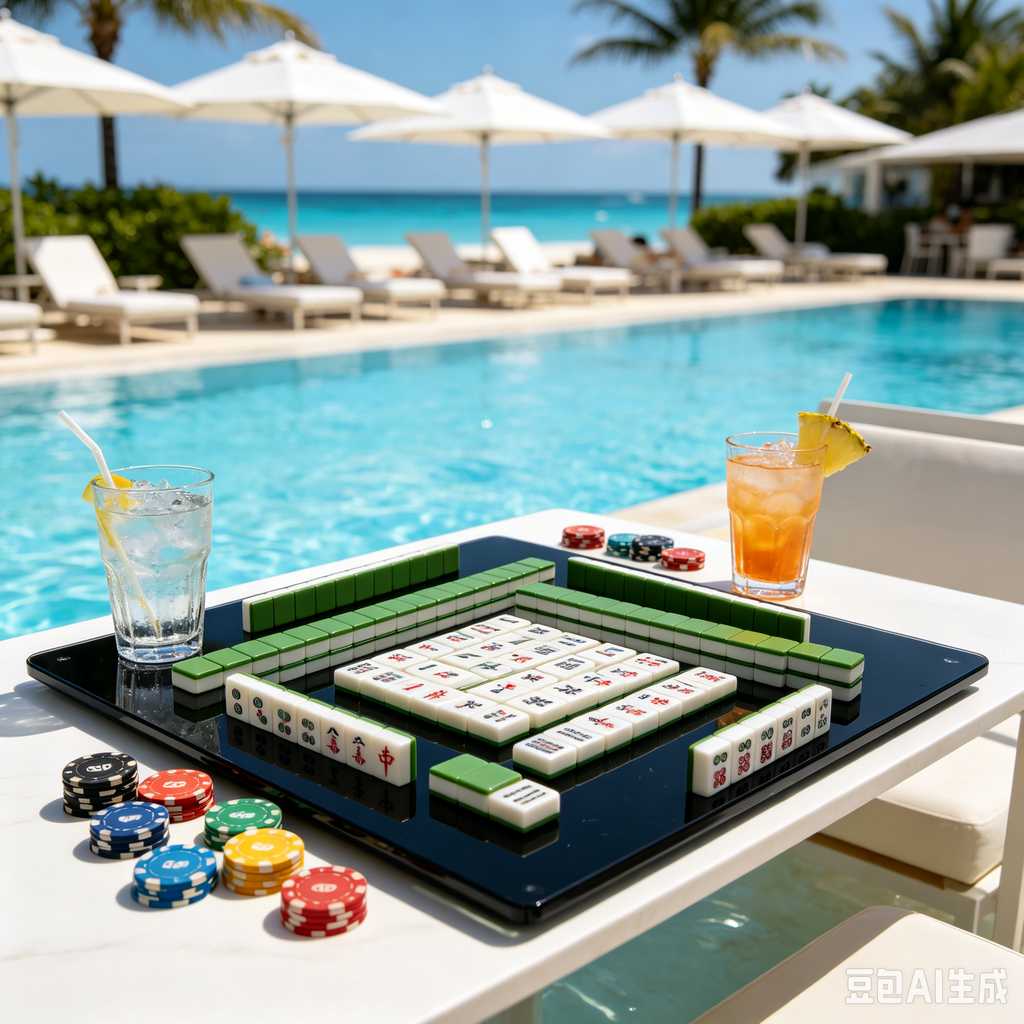 cute mini mahjong tiles set