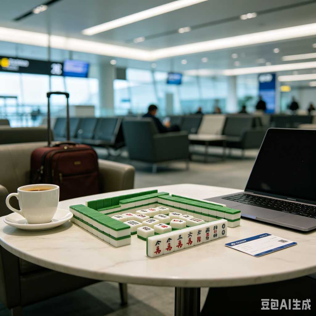 deep print mahjong set