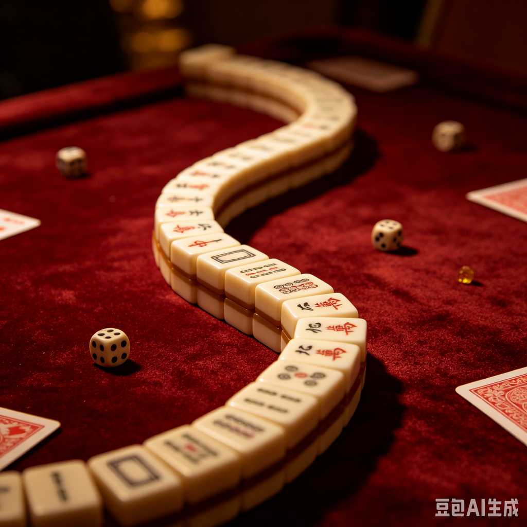 modern oriental mahjong set