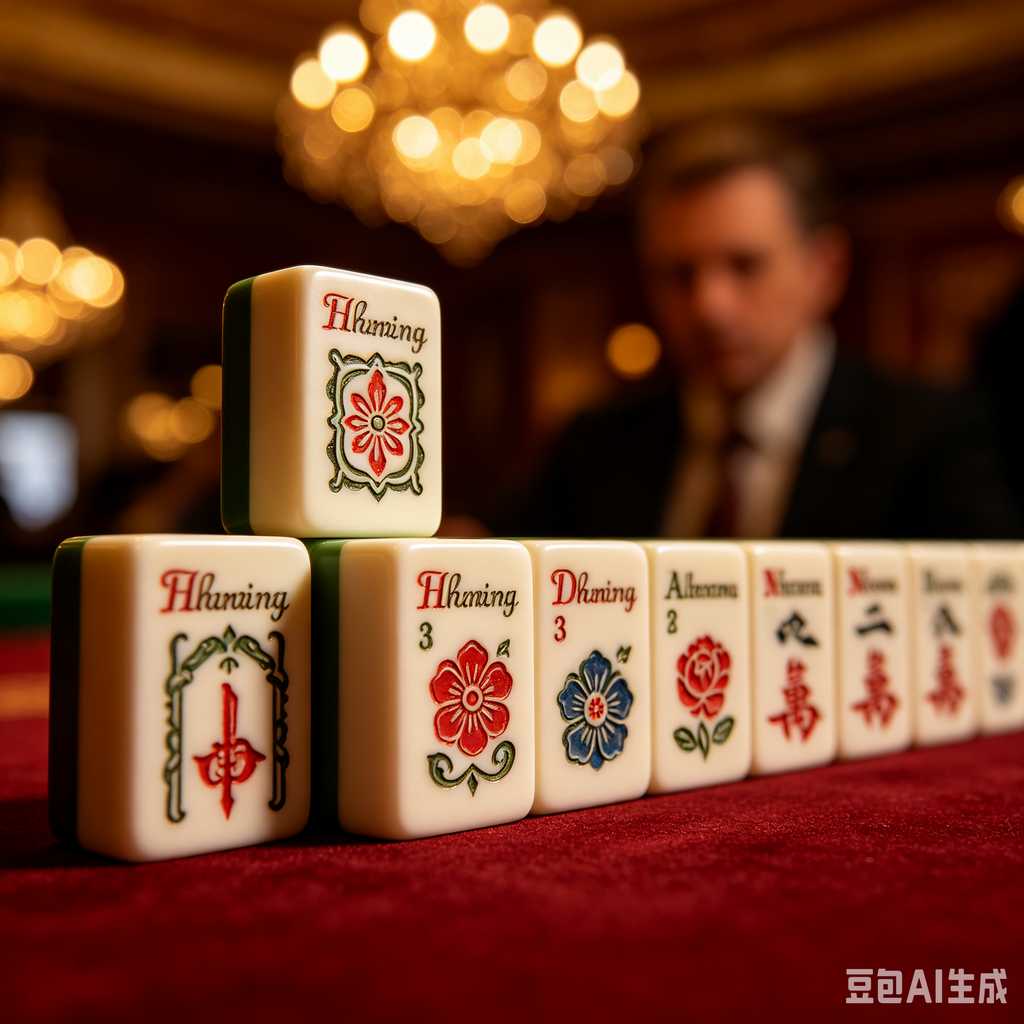 premium resin mahjong tiles
